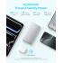 Anker Zolo Power Bank 10000mAh 22.5W Fast Charging Power Bank with Built-in USB-C Cable - White